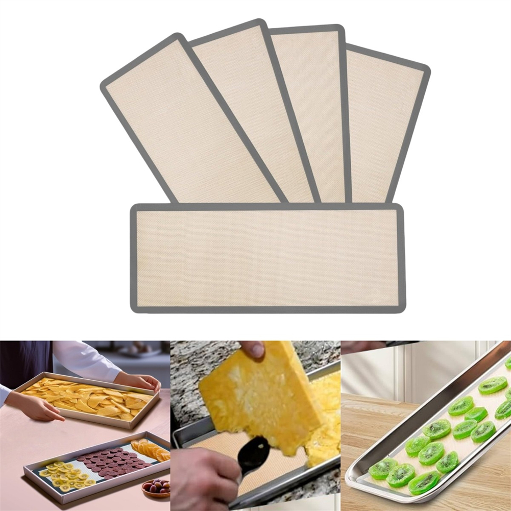 Kitchen Baking Ware - 5Pcs Silicone Baking Mats M L