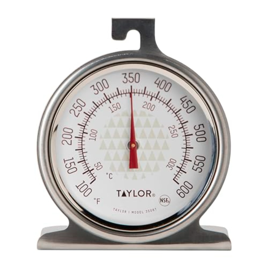 Oven Thermometer Analog - Large 2.5 Inch Dial Kitchen Cooking