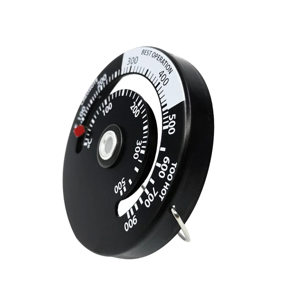 Oven Thermometer Analog - Magnetic Wood Stove Heater Thermometer Fireplace