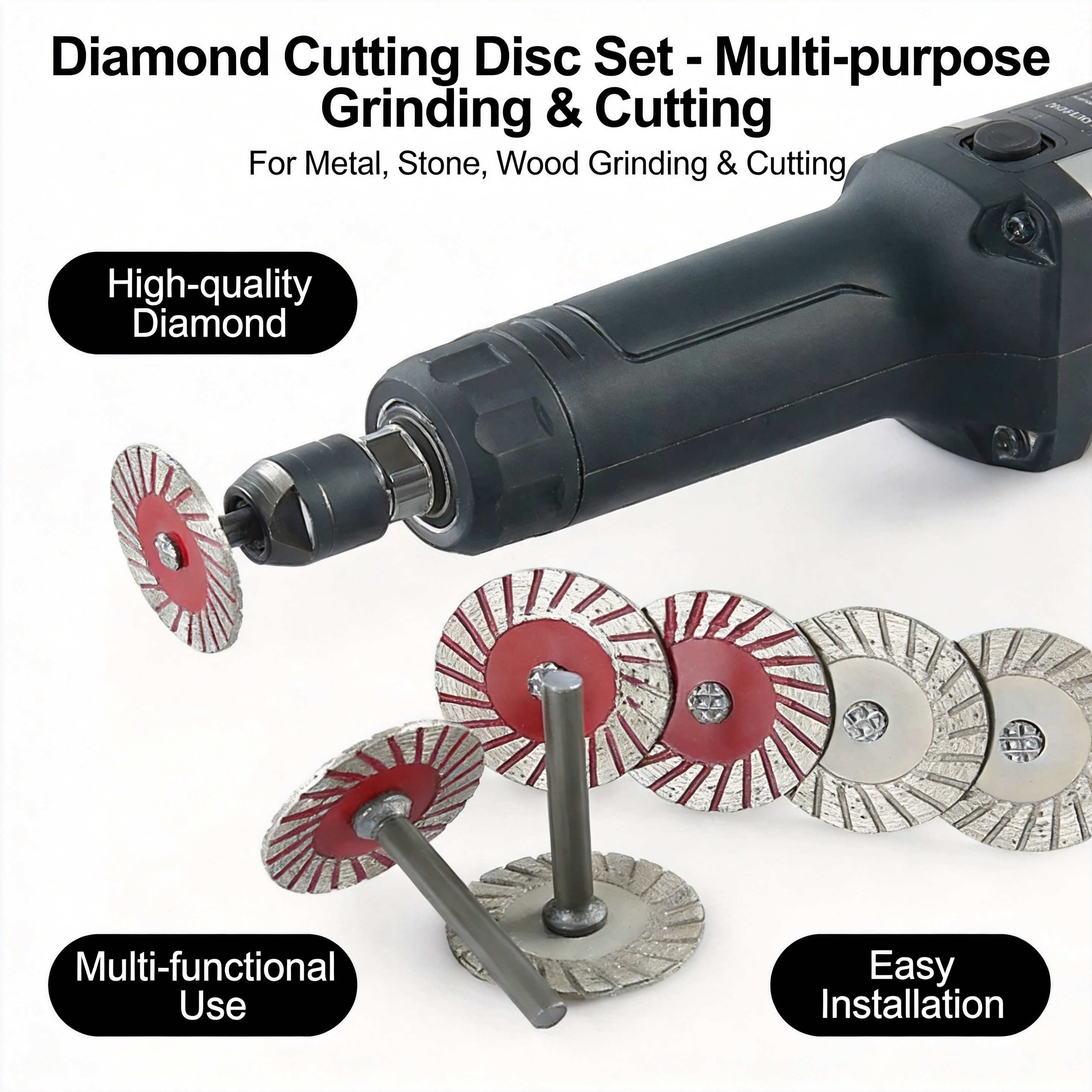 Rolling Pin Marble - 1PC 40mm Diamond Cutting Disc Shank