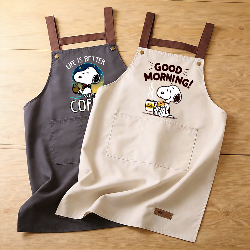 Snoopys Cooking Apron Men Wome – Kitchen Baking Store recenzja i cena