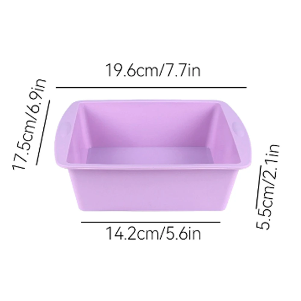 1/4Pcs Silicone Square Cake Mo – Kitchen Baking Ware recenzja i cena