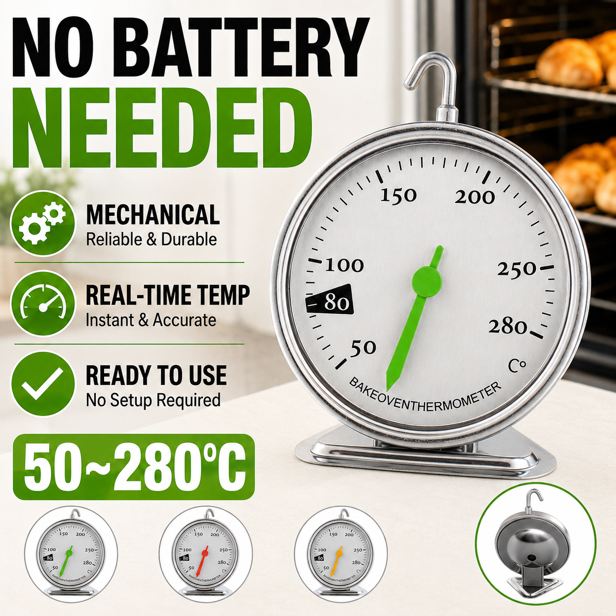 Analog Oven Thermometer 50-280 – Oven Thermometer Analog recenzja i cena