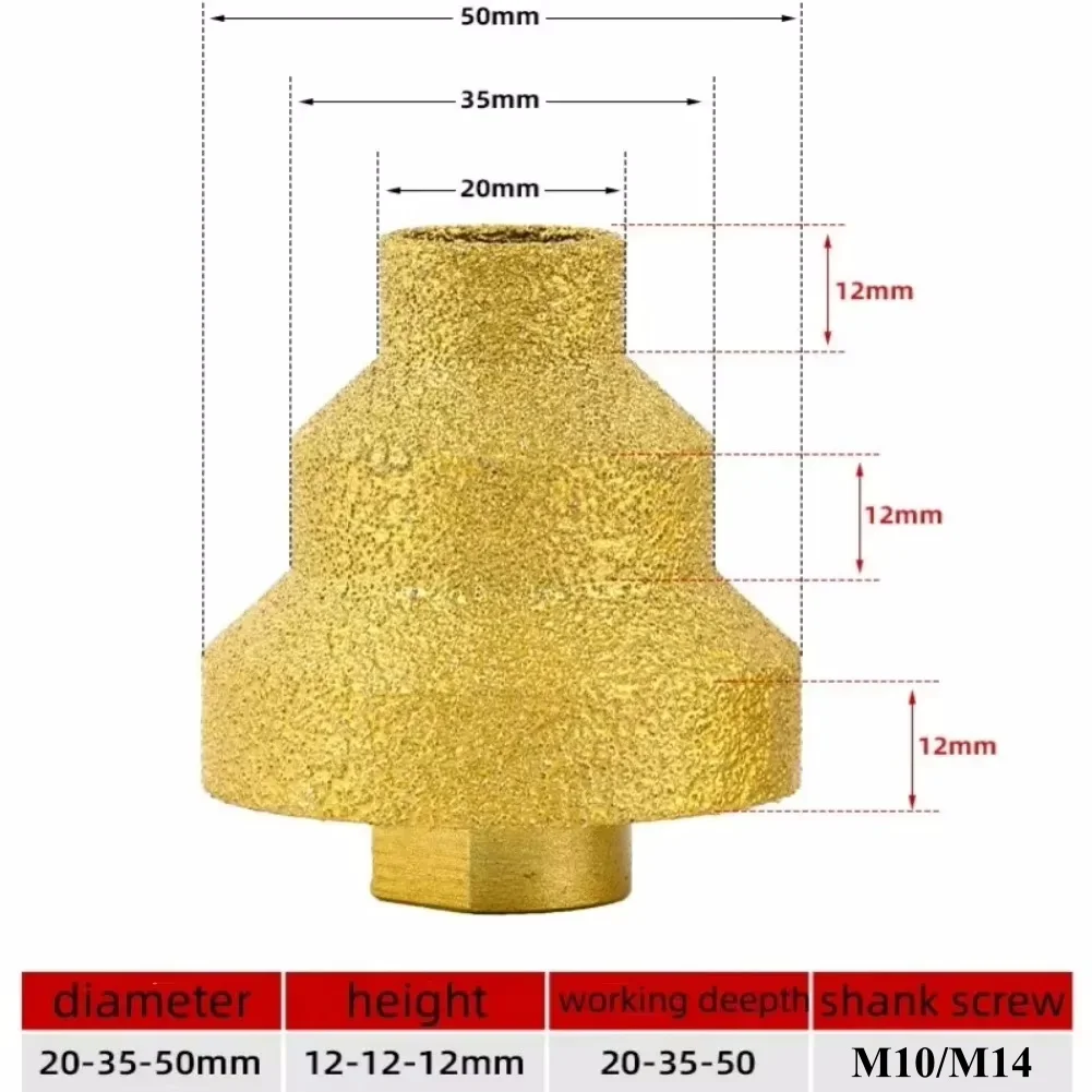 20-50mm Brazing Step Drill Bit – Rolling Pin Marble recenzja i cena