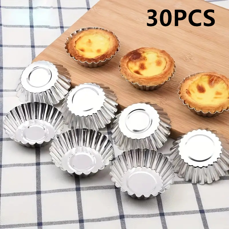 Reusable  Aluminum Egg Tart Mo – Kitchen Baking Store recenzja i cena