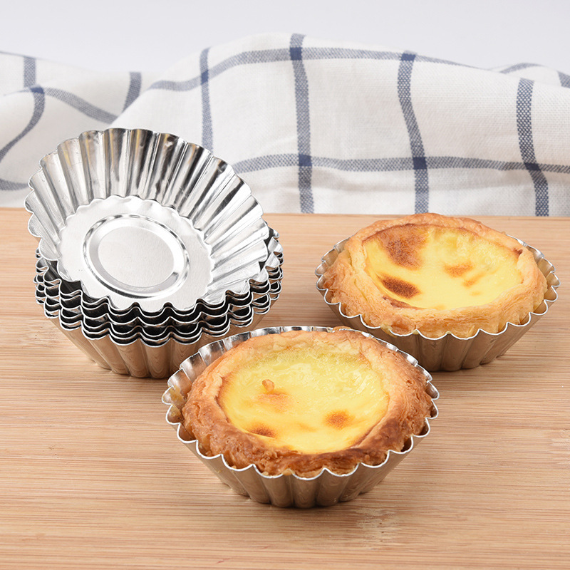 Reusable  Aluminum Egg Tart Mo – Kitchen Baking Store recenzja i cena