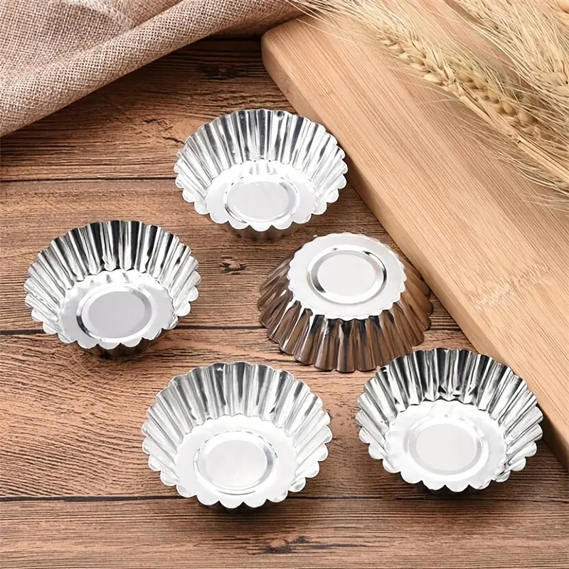Reusable  Aluminum Egg Tart Mo – Kitchen Baking Store recenzja i cena