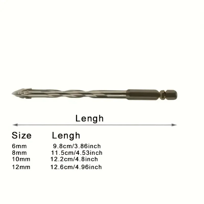 4-Flute Carbide Drill Bit Set  – Rolling Pin Marble recenzja i cena