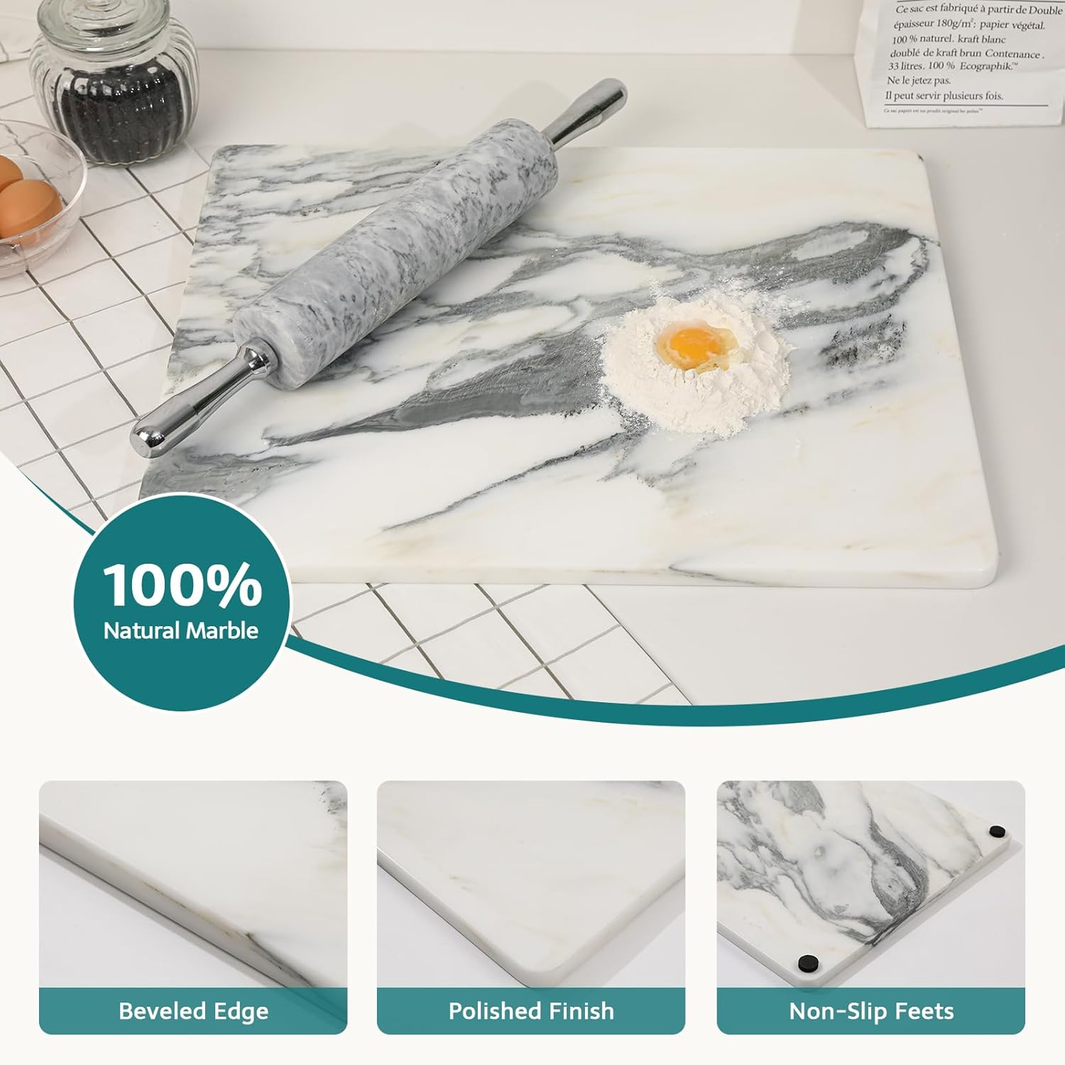 Marble Stone Cutting Board For – Kitchen And Baking recenzja i cena