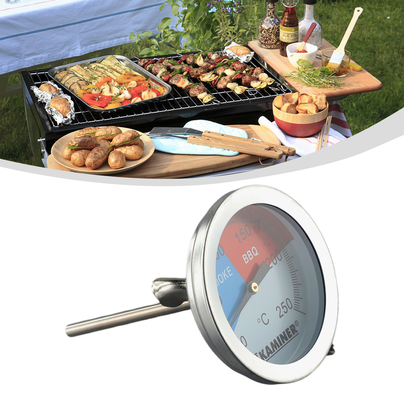 1pc BBQ Grill Thermometer Edel – Oven Thermometer Analog recenzja i cena