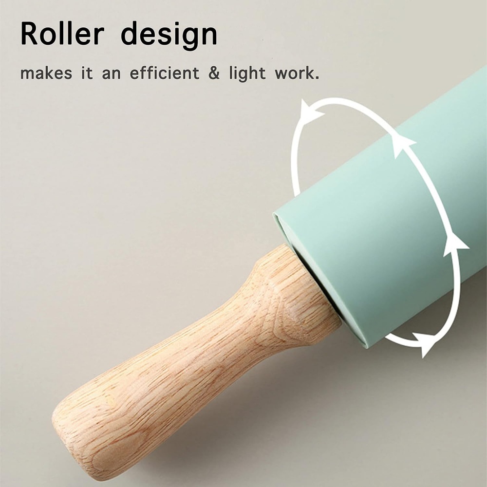 Non-Stick Silicone Rolling Pin – Rolling Pin Marble recenzja i cena