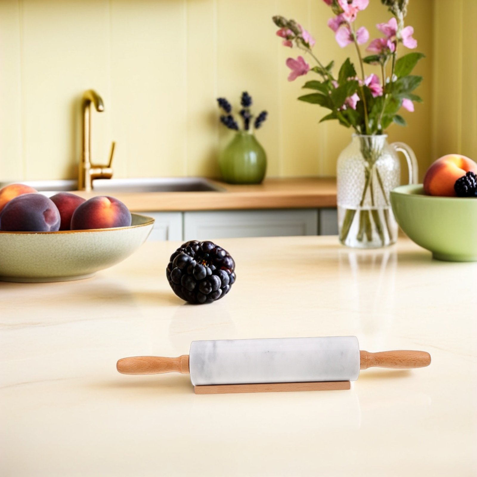 1Pcs Marble Rolling Pin Set He – Rolling Pin Marble recenzja i cena
