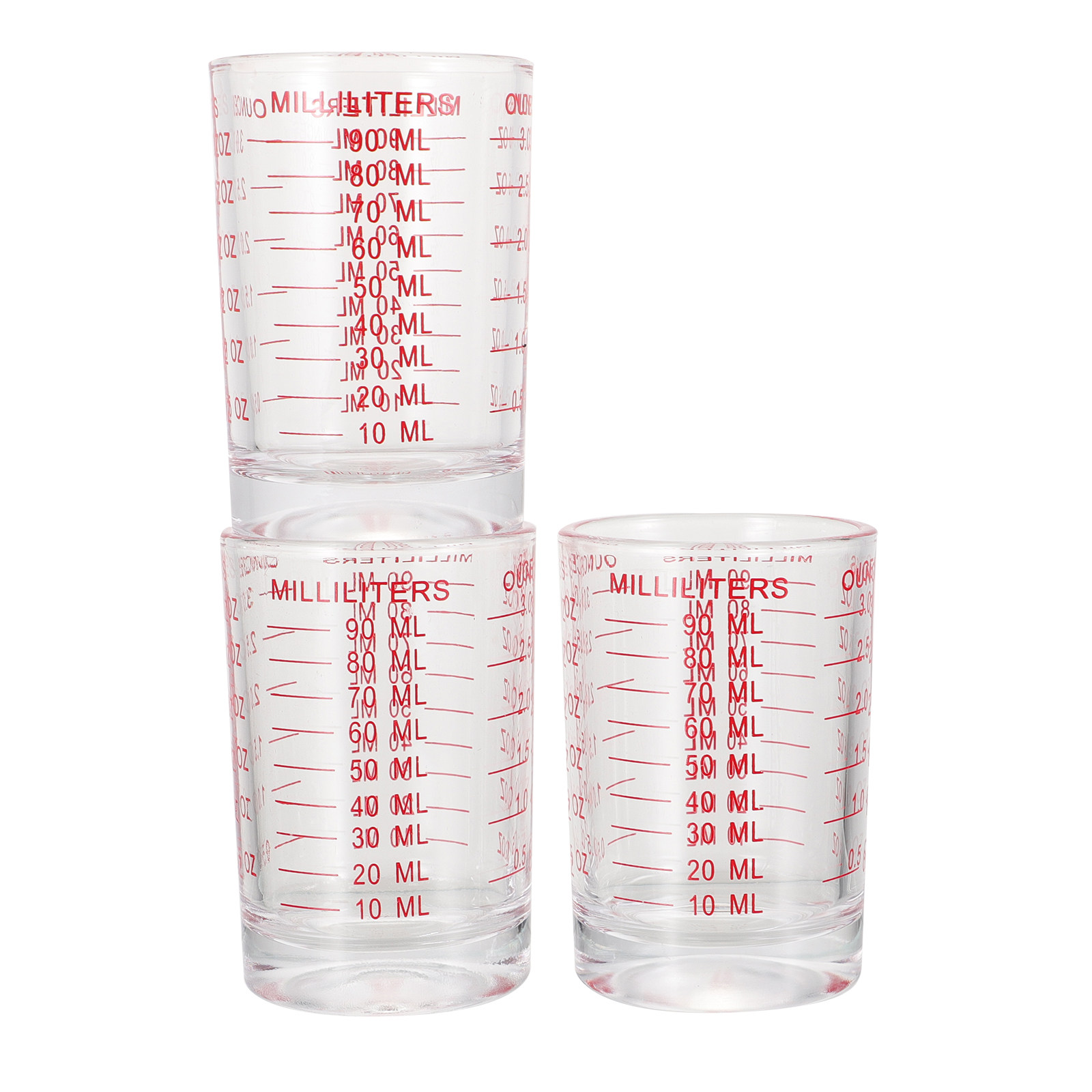 3Pcs Reusable Glass Measuring  – Kitchen And Baking recenzja i cena