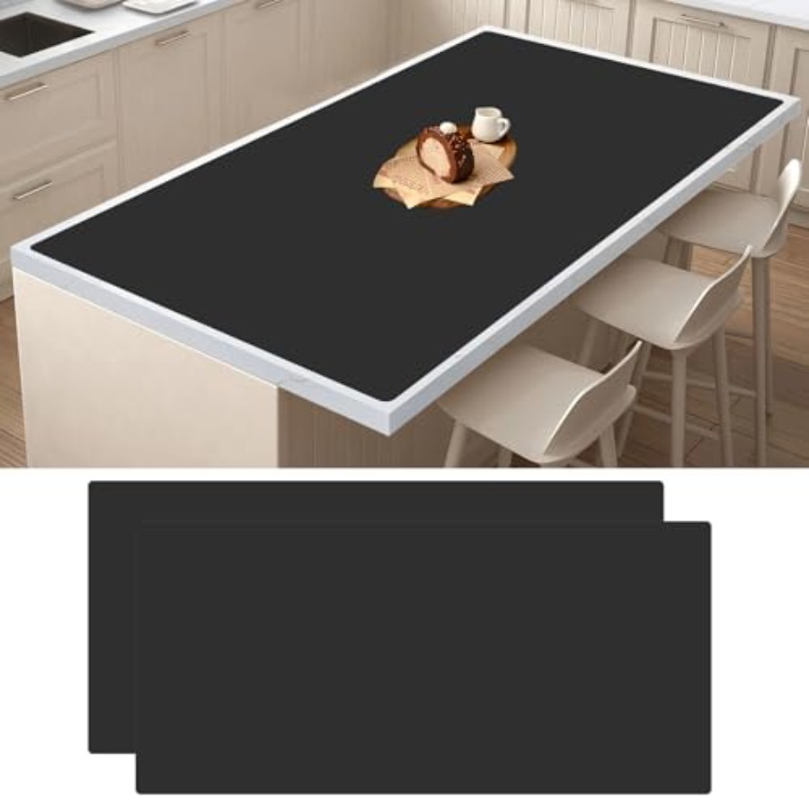 2Pack Large Silicone Mats for  – Kitchen Baking Island recenzja i cena