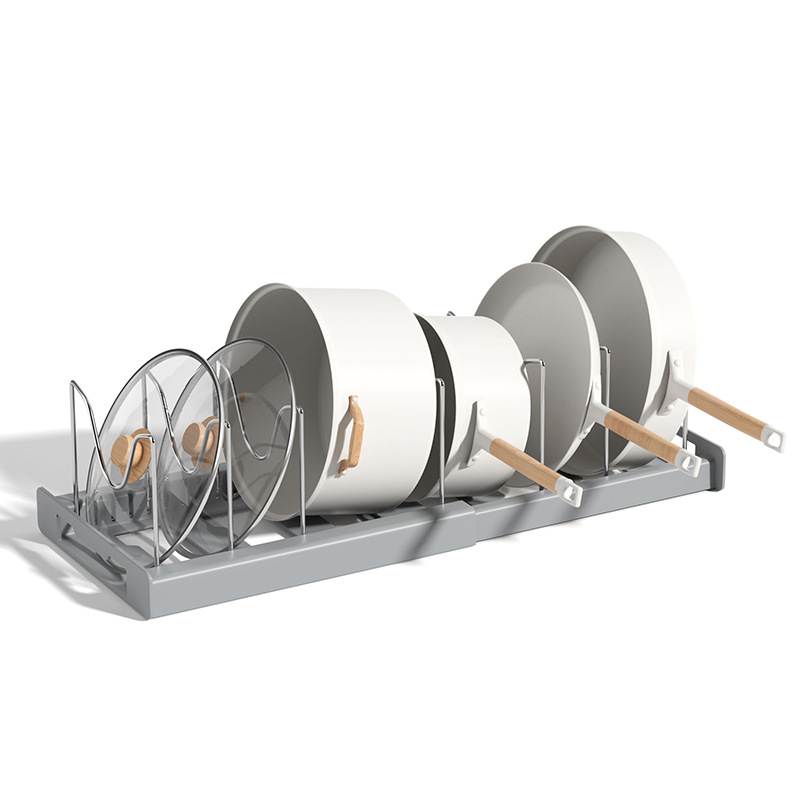 Expandable Kitchen Cabinet Pot – Kitchen Baking Pan Organizer recenzja i cena