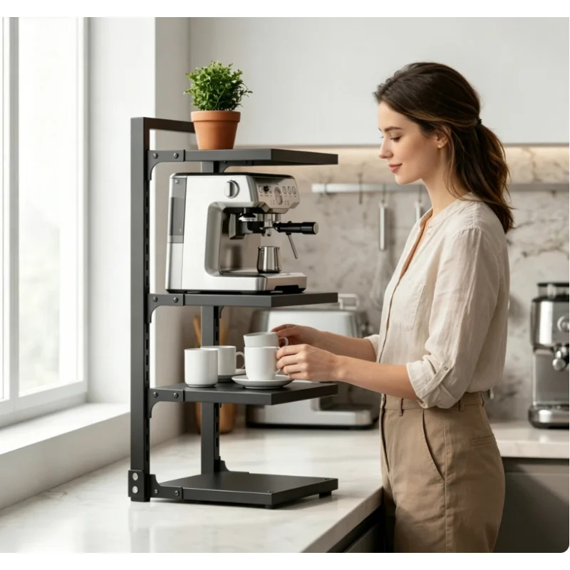 Adjustable Pot Rack Organizer, – Kitchen Baking Pan Organizer recenzja i cena