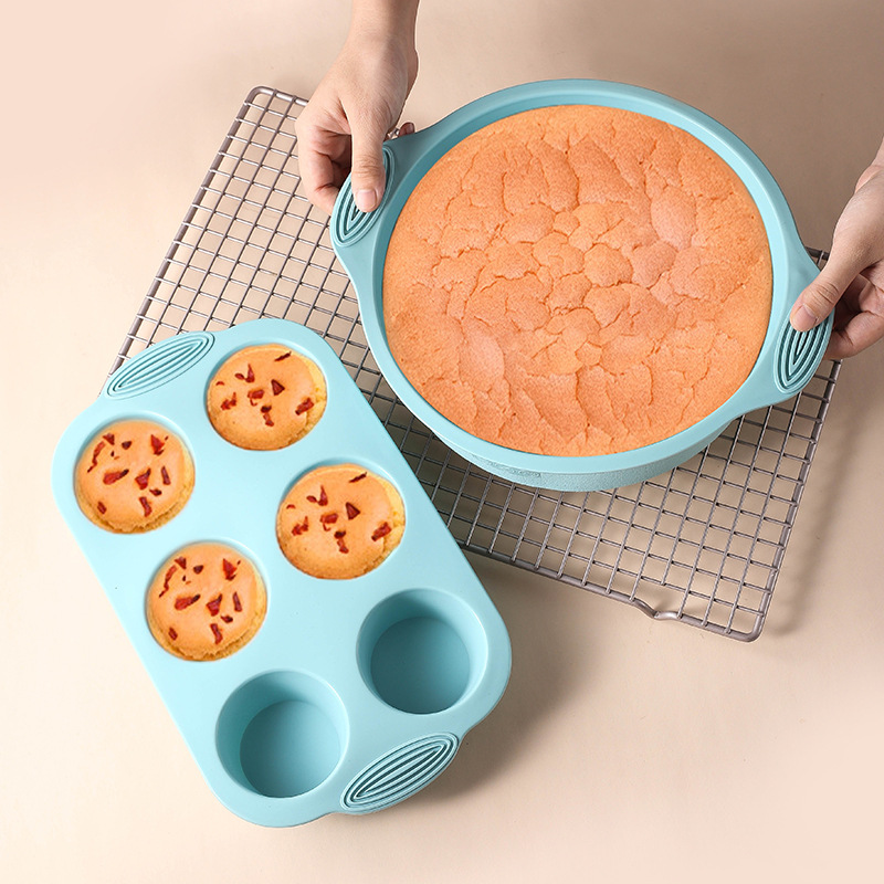 Silicone Cake Baking Mould Set – Kitchen Baking Ware recenzja i cena