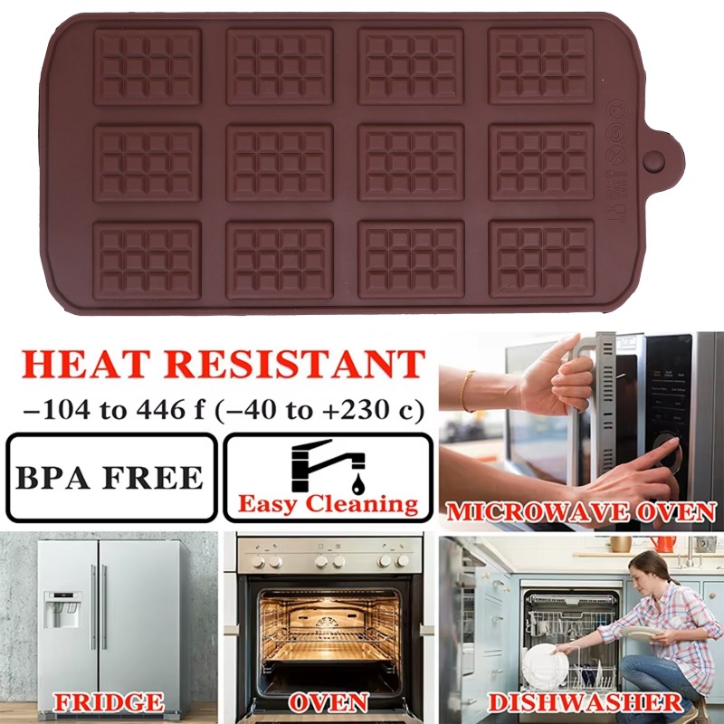 Silicone Chocolate Mold 12 Eve – Kitchen Baking Store recenzja i cena