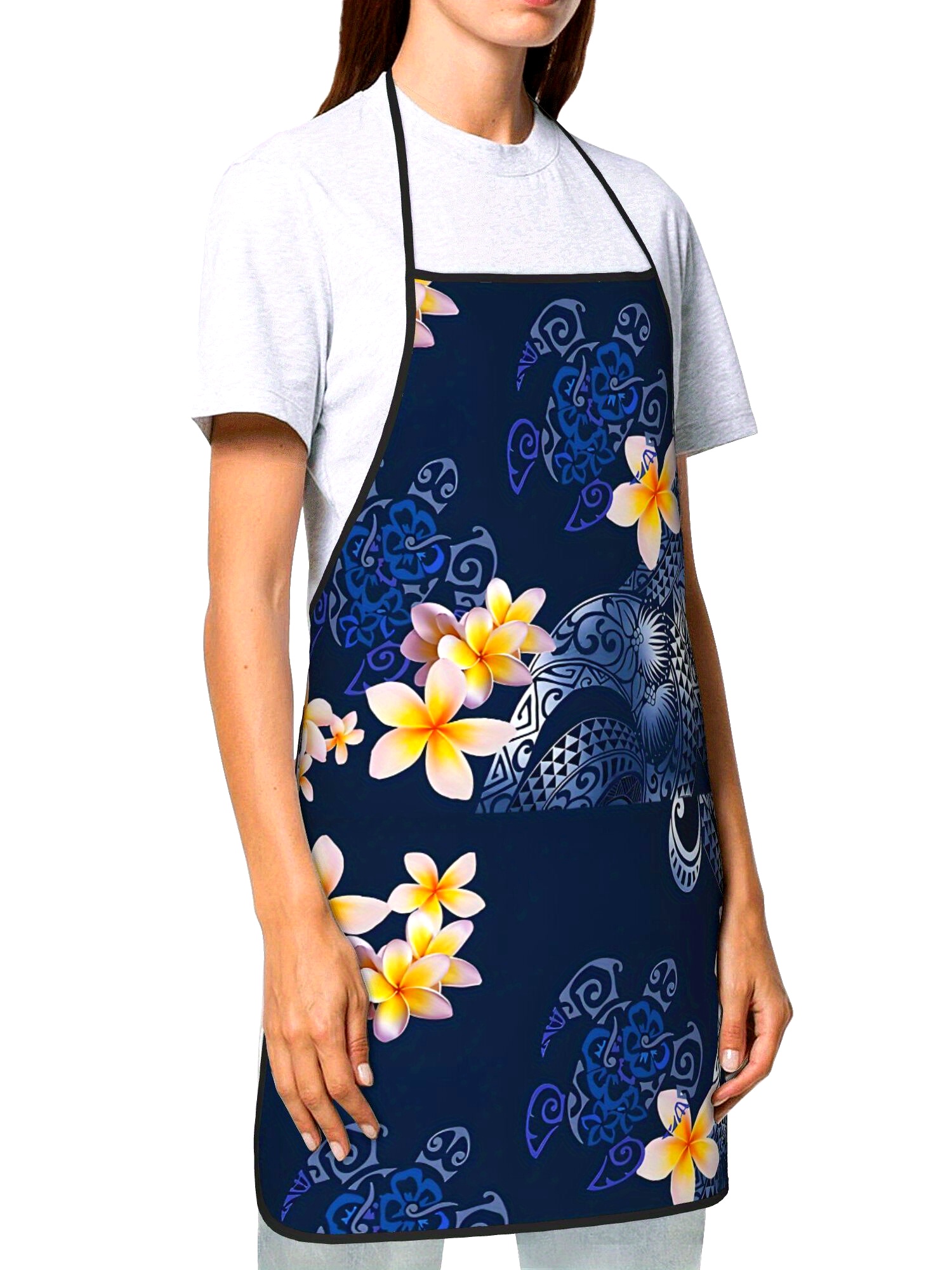 Hawaiian Plumeria Apron Tropic – Kitchen Baking Island recenzja i cena