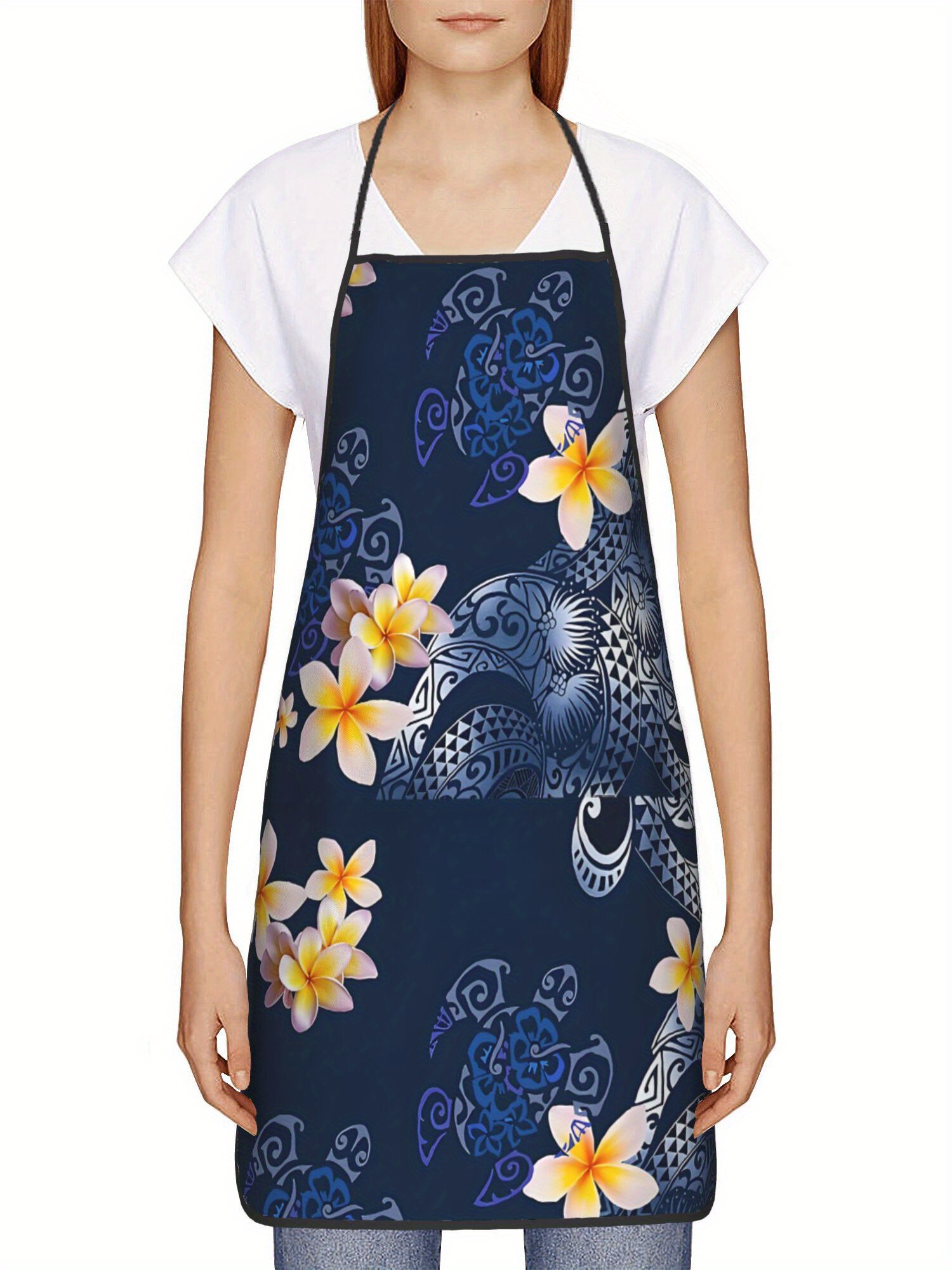 Hawaiian Plumeria Apron Tropic – Kitchen Baking Island recenzja i cena