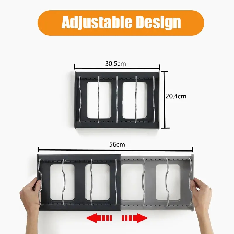 Expandable Stainless Steel Sto – Kitchen Baking Pan Organizer recenzja i cena