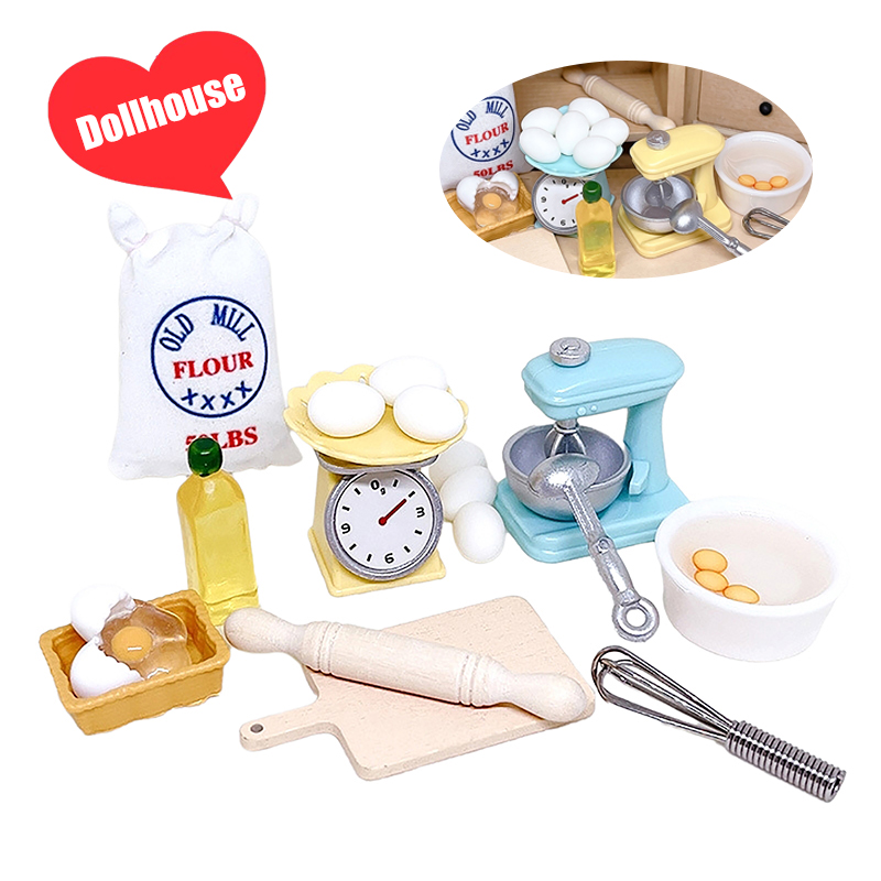 1Set 1:12 Dollhouse Miniature  – Kitchen And Baking recenzja i cena