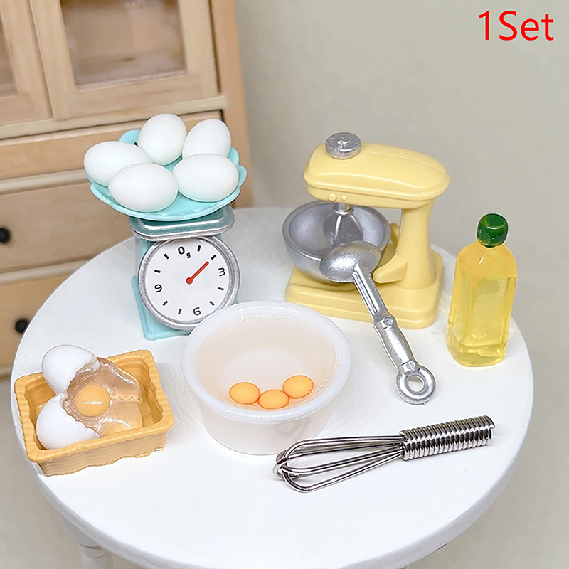 1Set 1:12 Dollhouse Miniature  – Kitchen And Baking recenzja i cena