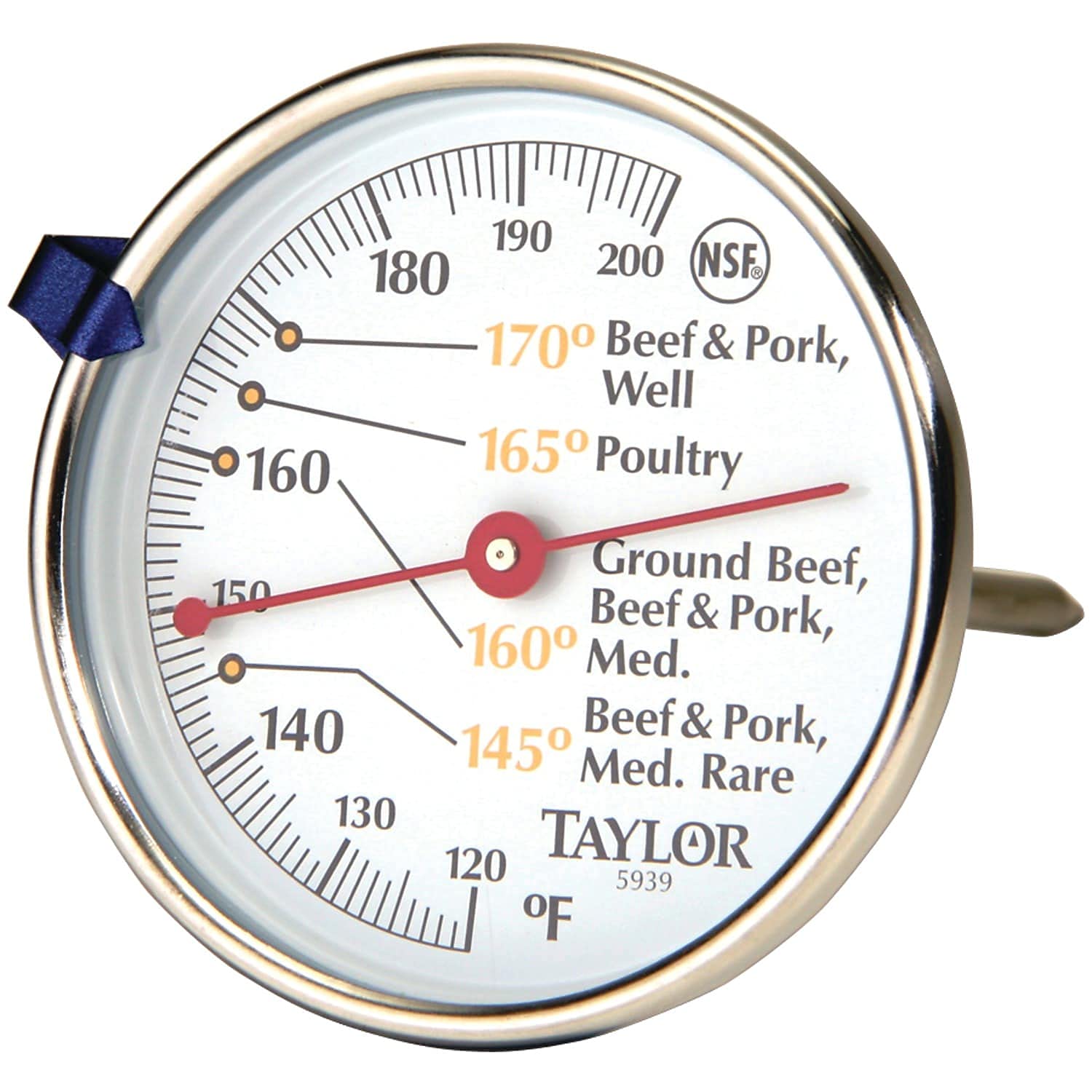 Compact Stainless Steel Meat T – Oven Thermometer Analog recenzja i cena