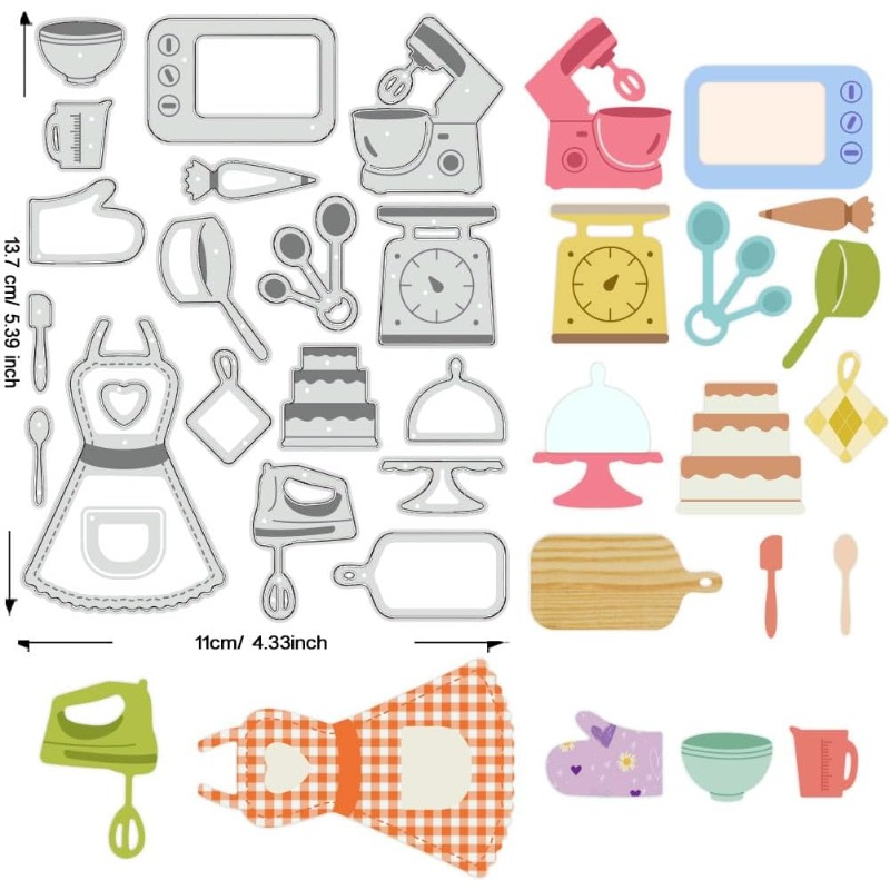 1pcs Baking Tools Cutting Dies – Kitchen Baking Ware recenzja i cena