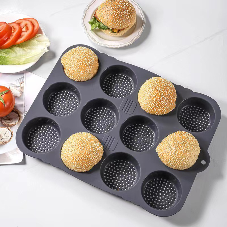 1PC Hamburger Bread mold 12-ho – Kitchen Baking Ware recenzja i cena