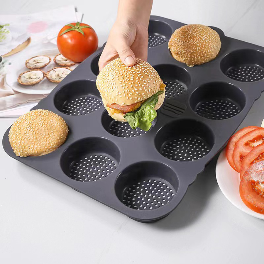 1PC Hamburger Bread mold 12-ho – Kitchen Baking Ware recenzja i cena