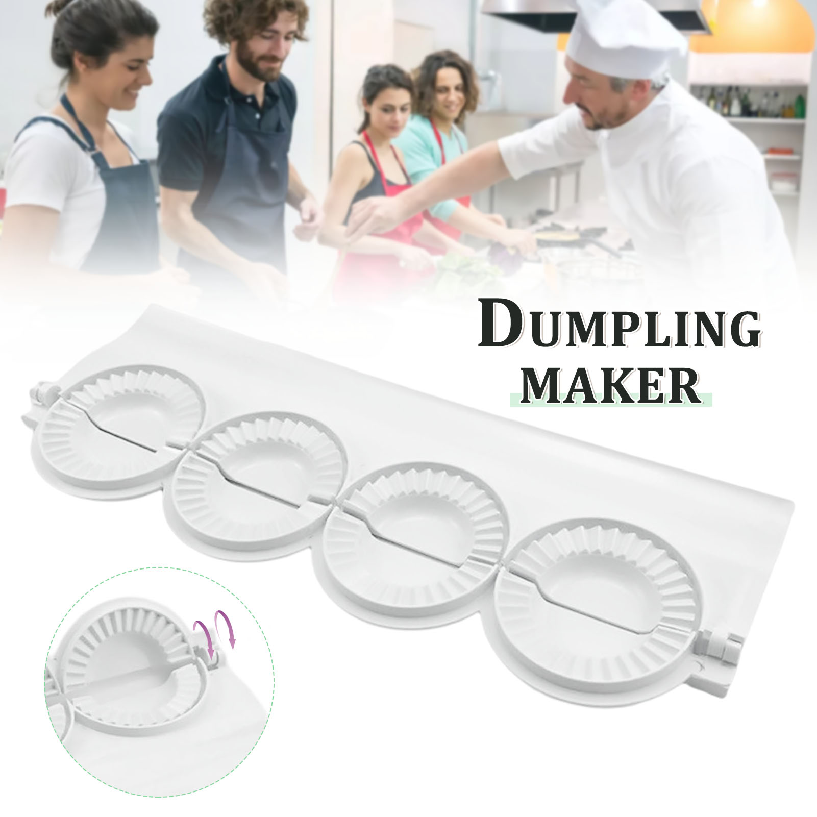 Large Diy Dumpling Mold Dough  – Kitchen Baking Store recenzja i cena