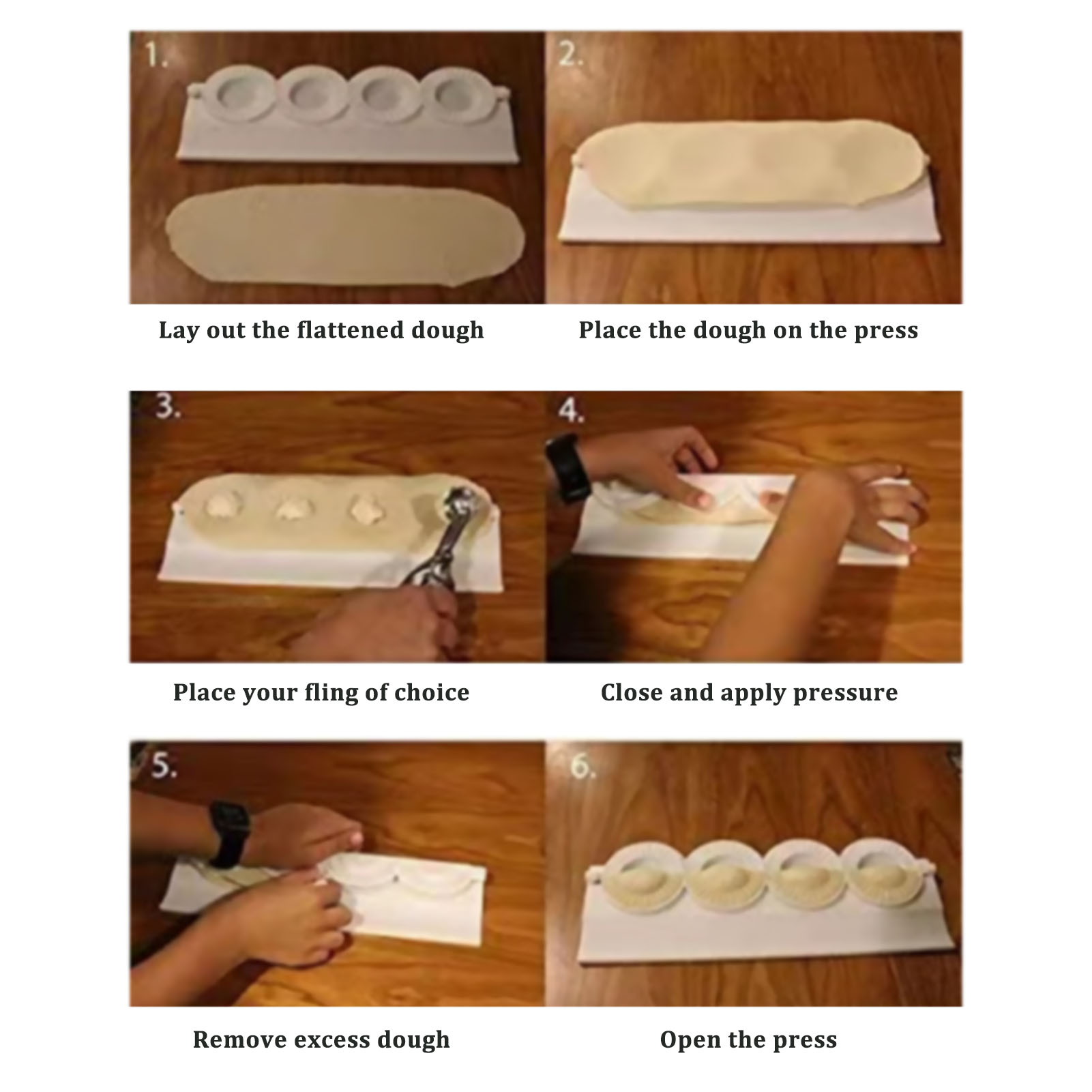 Large Diy Dumpling Mold Dough  – Kitchen Baking Store recenzja i cena