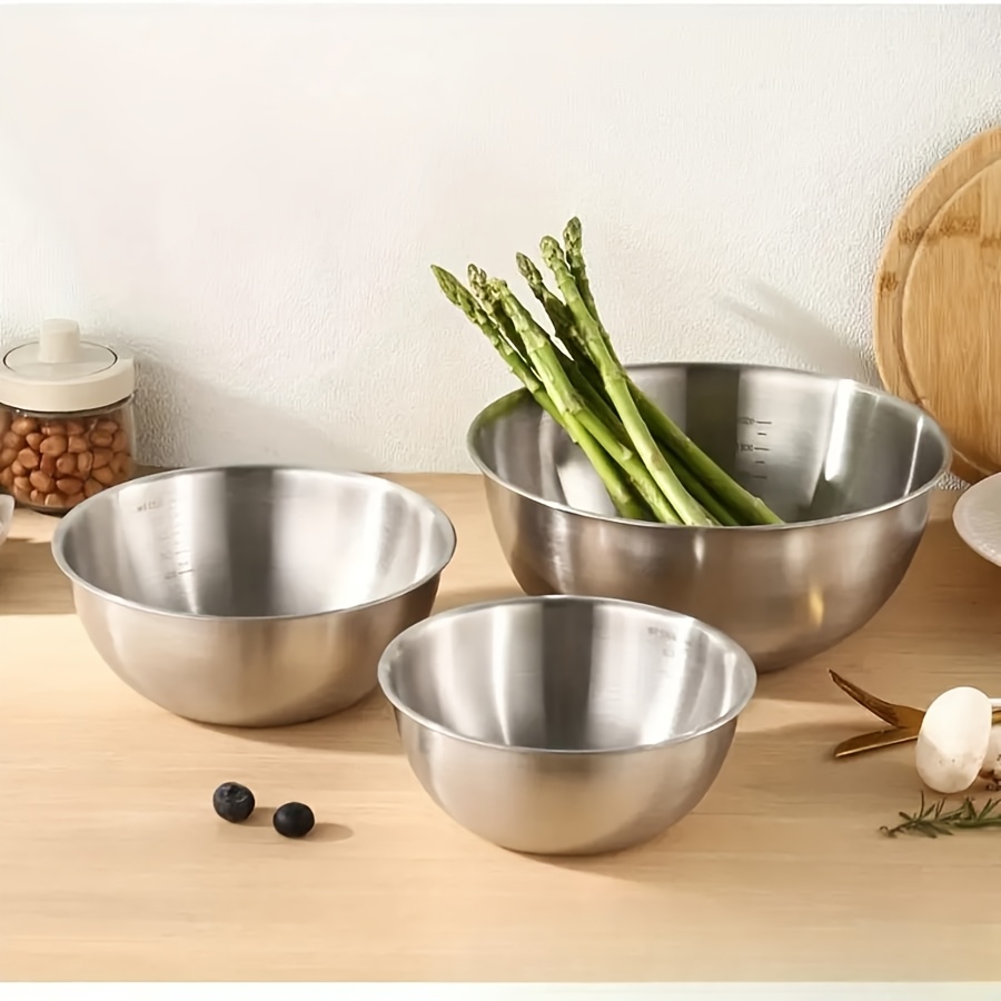 3pcs Stainless Steel Salad Bow – Kitchen Baking Store recenzja i cena
