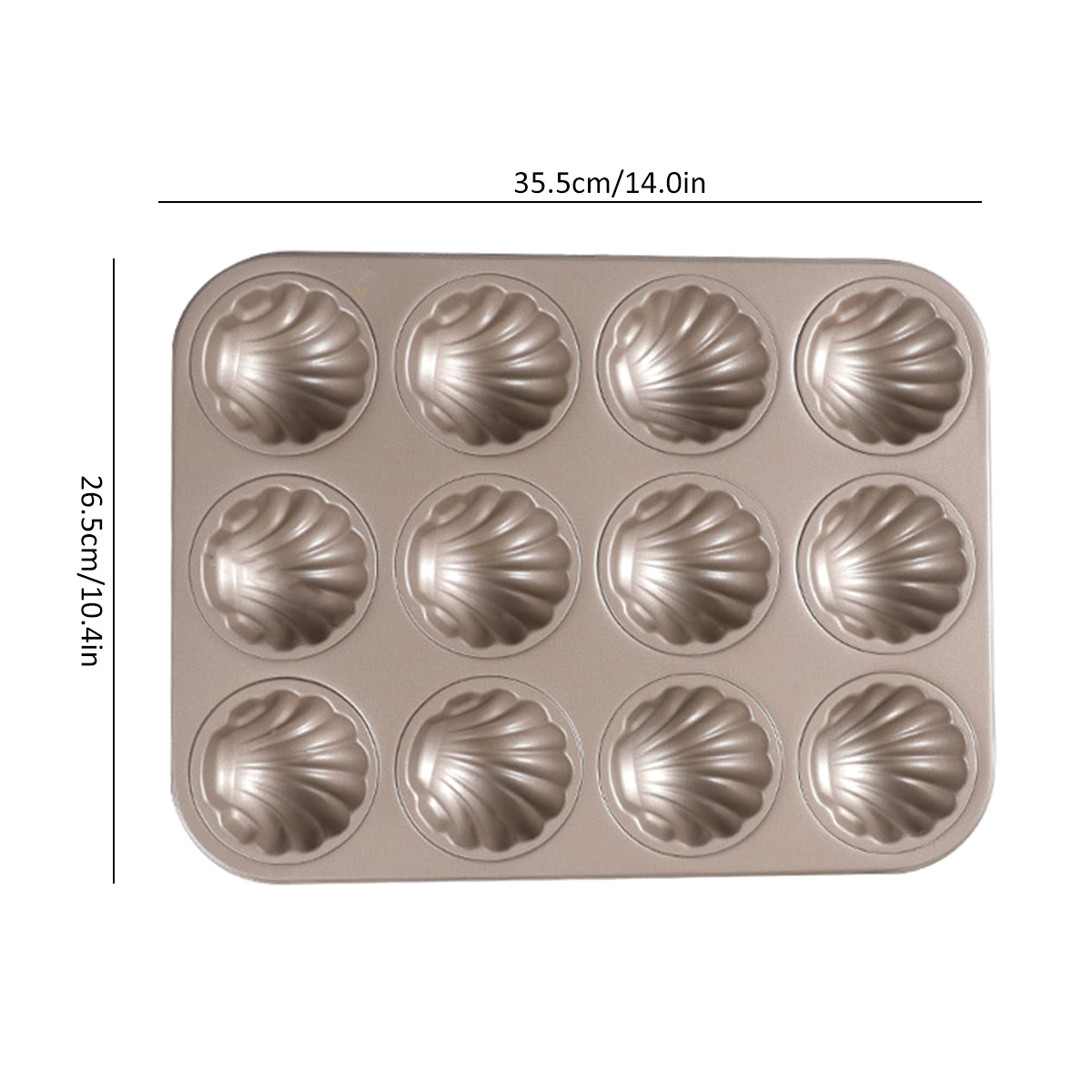 Madeleine Mold Shell Shape Bak – Kitchen Baking Ware recenzja i cena