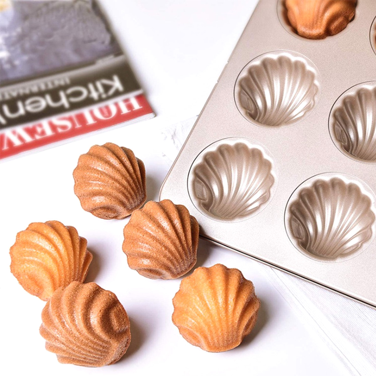 Madeleine Mold Shell Shape Bak – Kitchen Baking Ware recenzja i cena