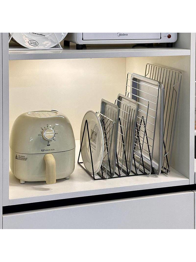 Kitchen Storage Rack Iron Art  – Kitchen Baking Pan Organizer recenzja i cena