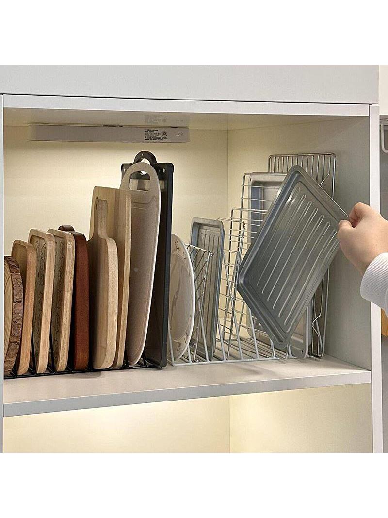 Kitchen Storage Rack Iron Art  – Kitchen Baking Pan Organizer recenzja i cena