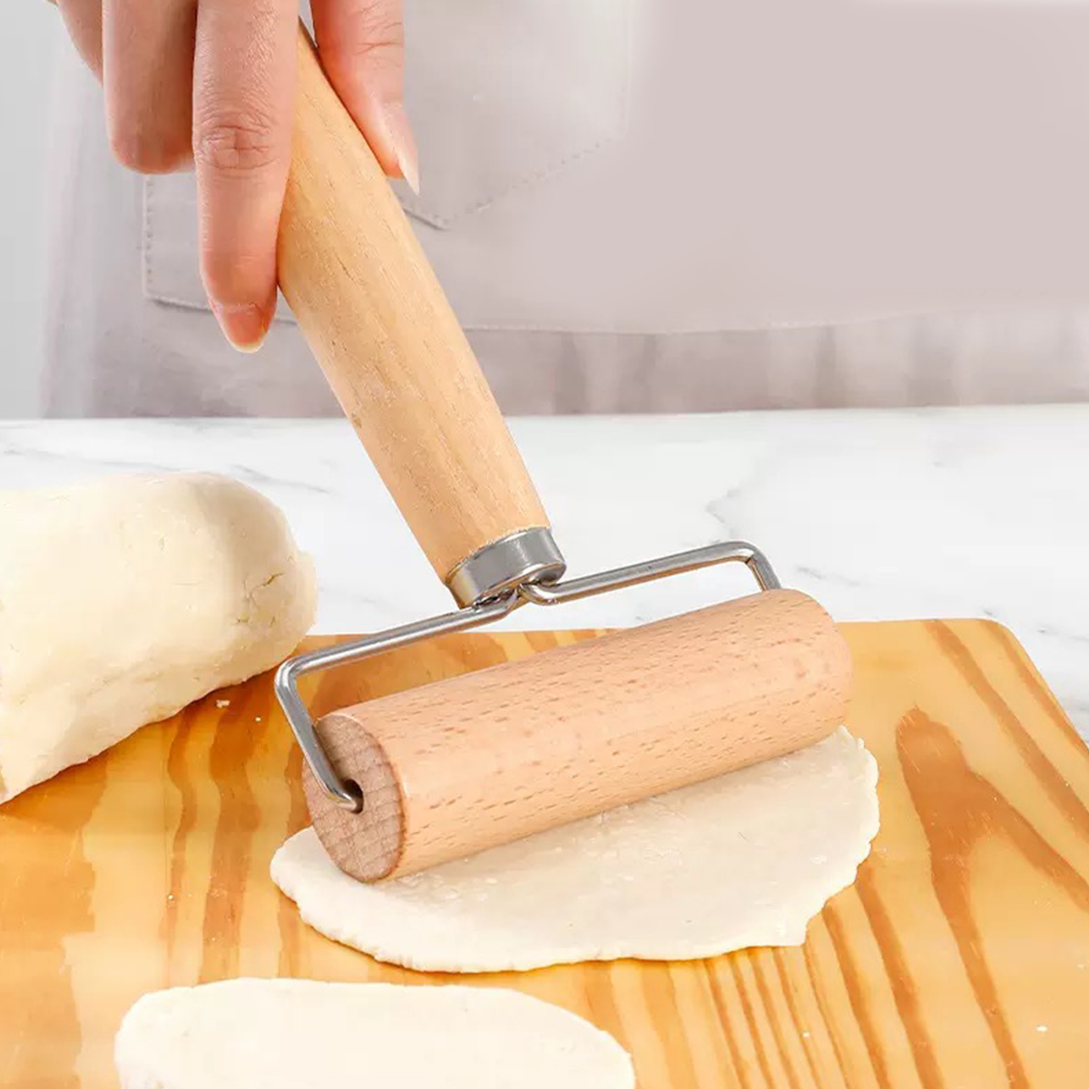 1PC Rolling pin; wooden baking – Rolling Pin Marble recenzja i cena